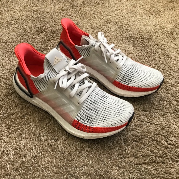 ultra boost 19 red white